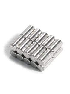 Neodímium henger mágnes 3mm x 6mm